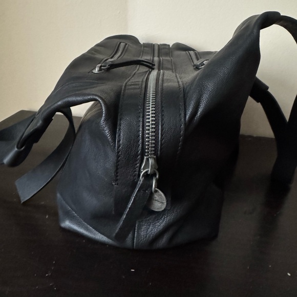 Lucky Brand Black Leather Handbag - Picture 5 of 11